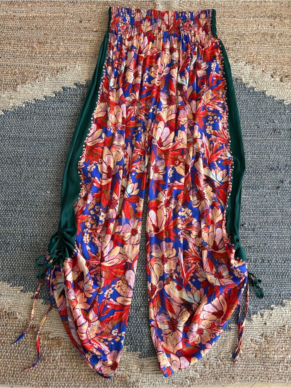 Free People In Bloom Lounge Pant in Midnight Combo